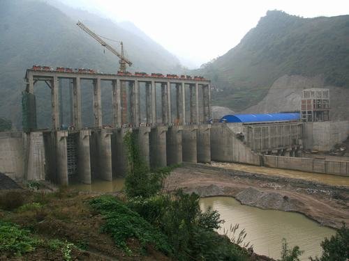 云南鹽津縣撒魚沱水電站