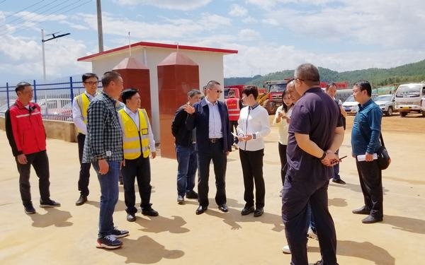 昭覺縣副縣長王涼萍一行考察龍塘項目 