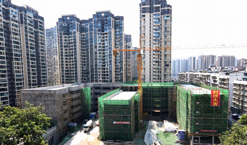 公司房建項(xiàng)目取得進(jìn)展，多元化經(jīng)營(yíng)再添新力——資陽(yáng)市雁江區(qū)第六中學(xué)主體教學(xué)樓順利封頂